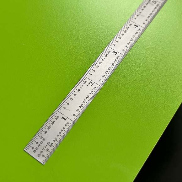 General Tools CF1216-E England 12" Industrial Precision Flexible Steel Ruler - Picture 5 of 6